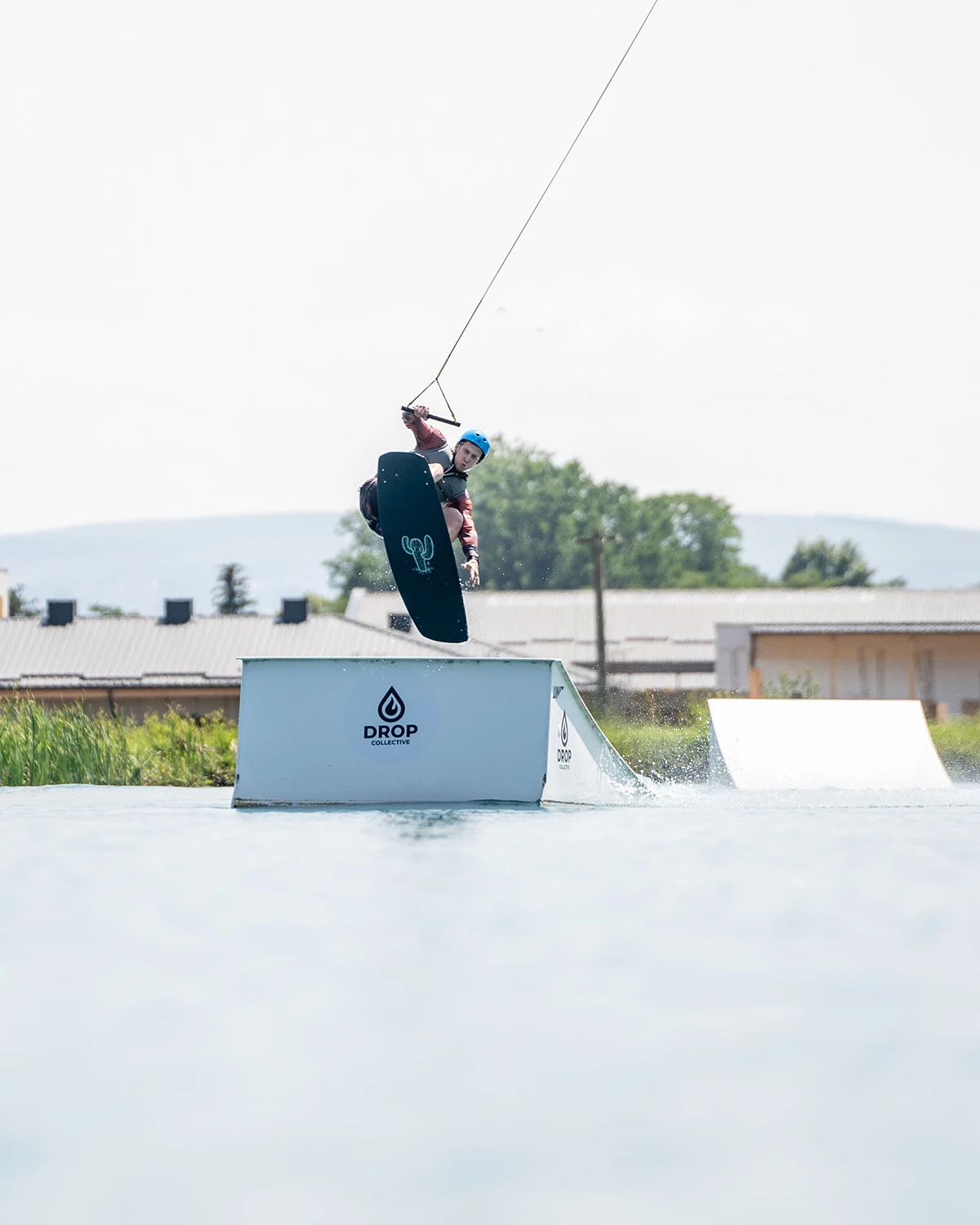 Figură aeriană peste obstacol Drop