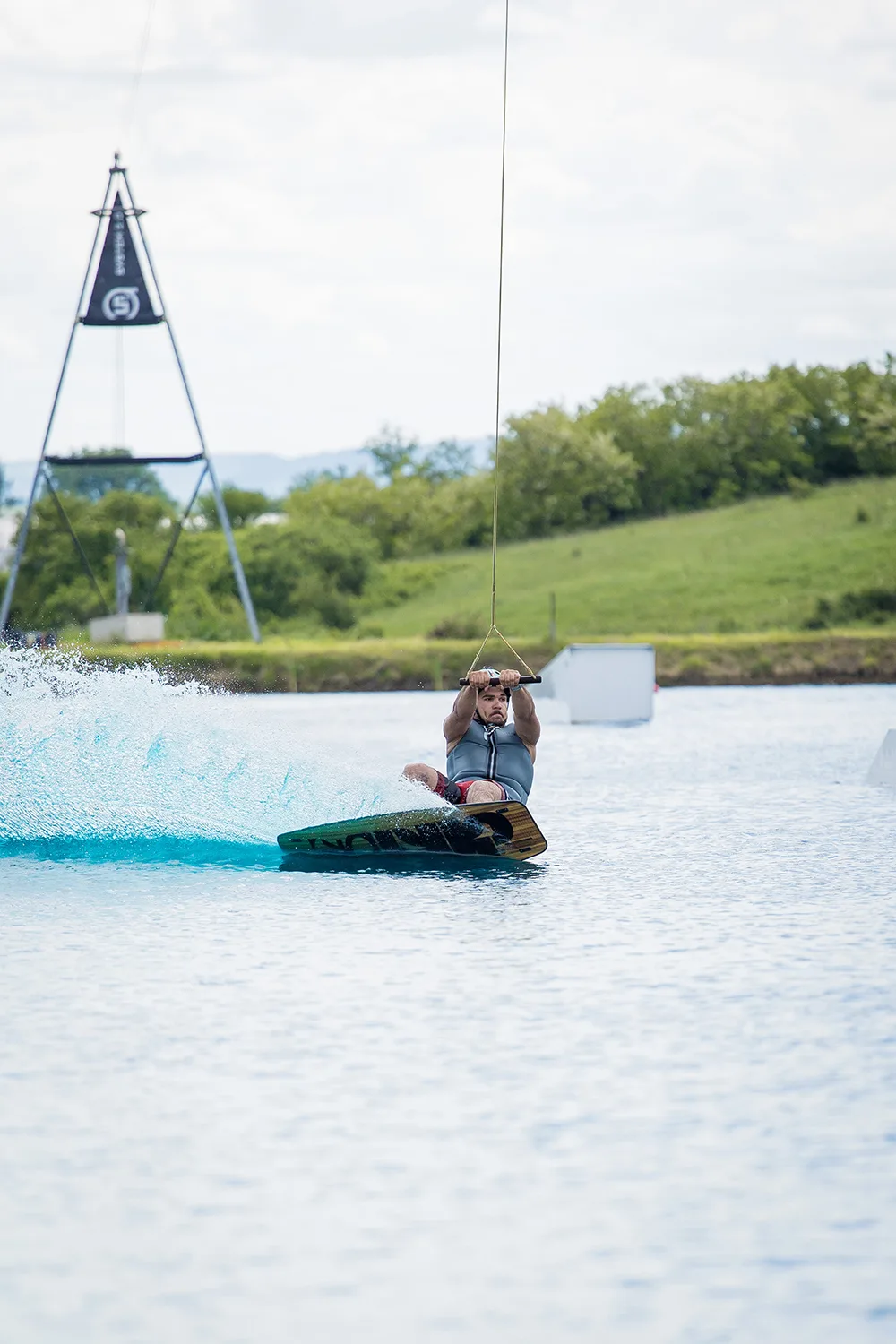 Wakeboarding la cable park